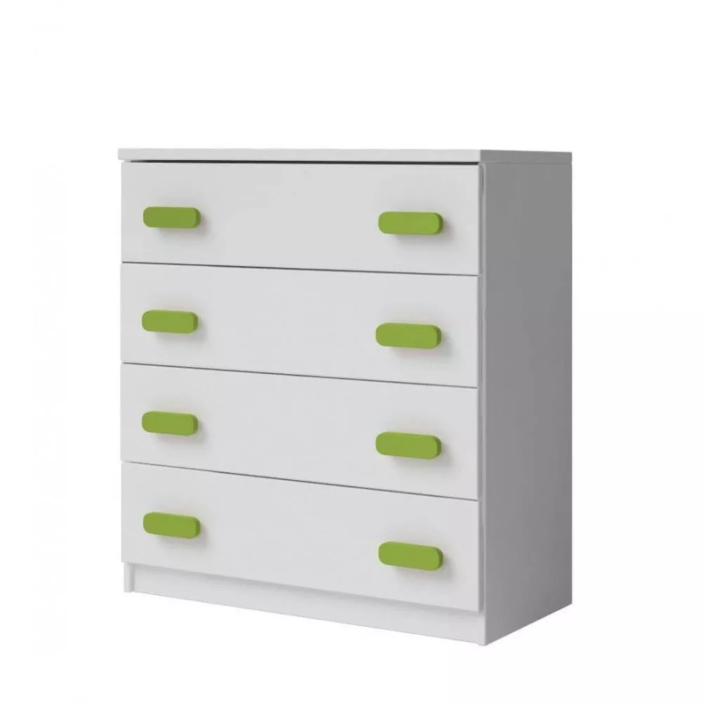 Kumode Smyk White 2 · 80 × 40 × 93 cm