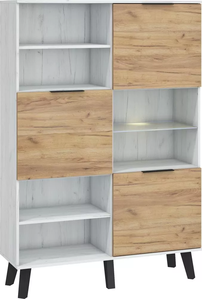Plaukts Sven SVN 09 ar LED · 120 × 174 × 40 cm