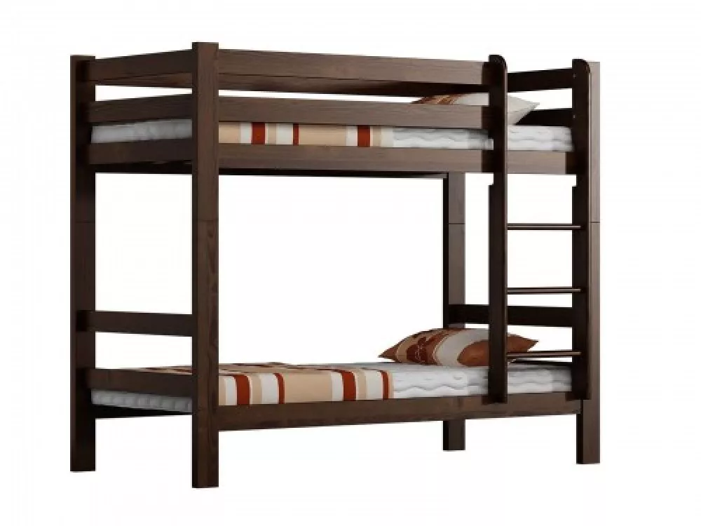 Gulta Bunk NK ar stelāžam Guļamvietas platums: 90 cm, Guļamvietas garums: 200 cm, stelāžas tips: koka, · Valrieksts · 10