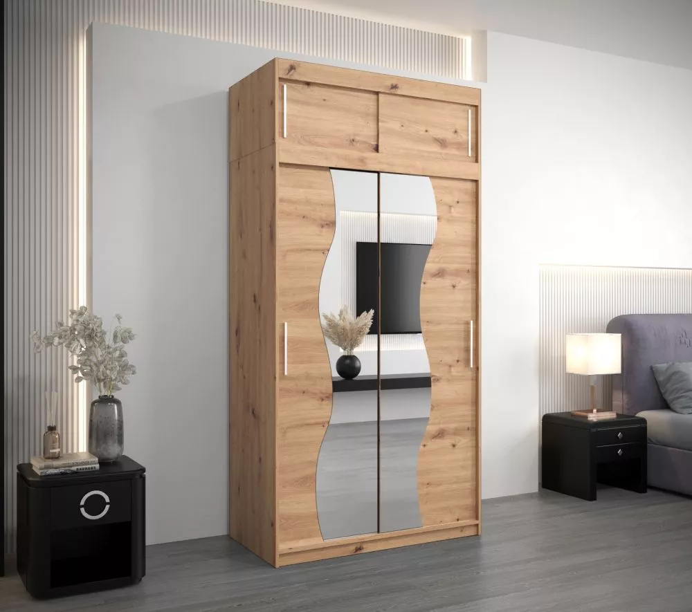 Skapis Madryt Plus · Ozols artisan · 120 × 62 × 240 cm