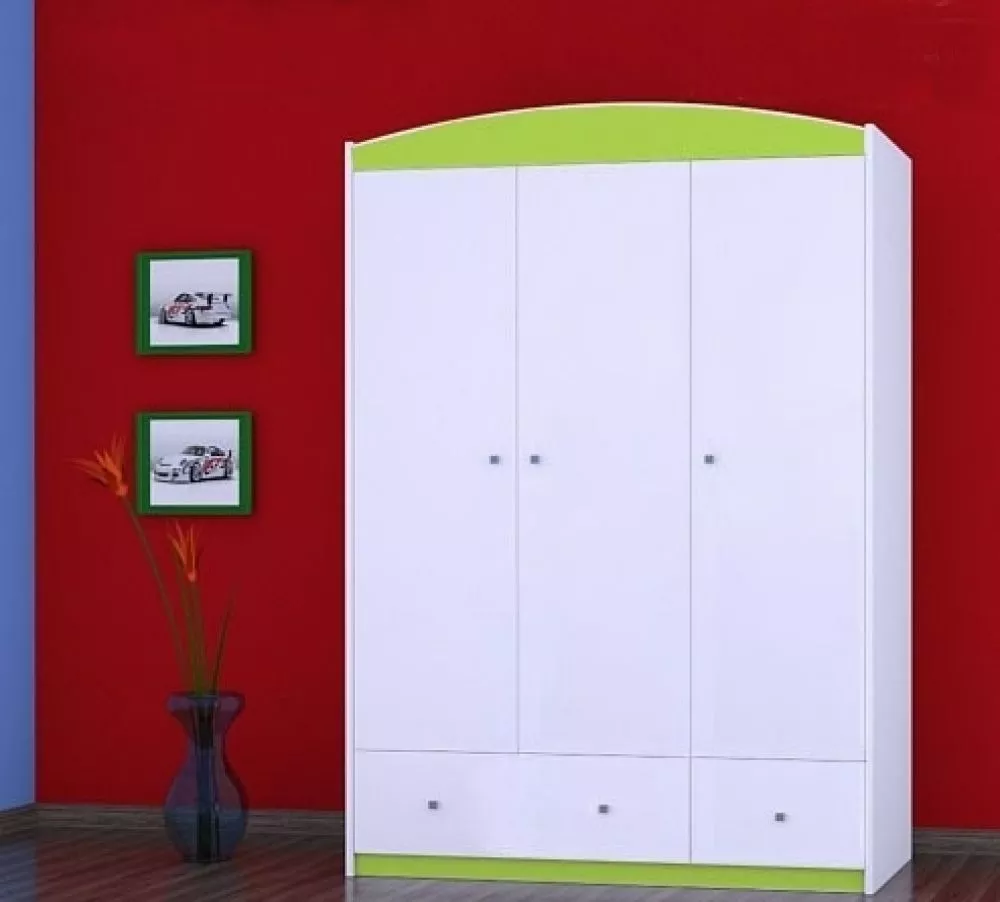 Bērnu skapis Happy SZ11-A · 132 × 54 × 187 cm