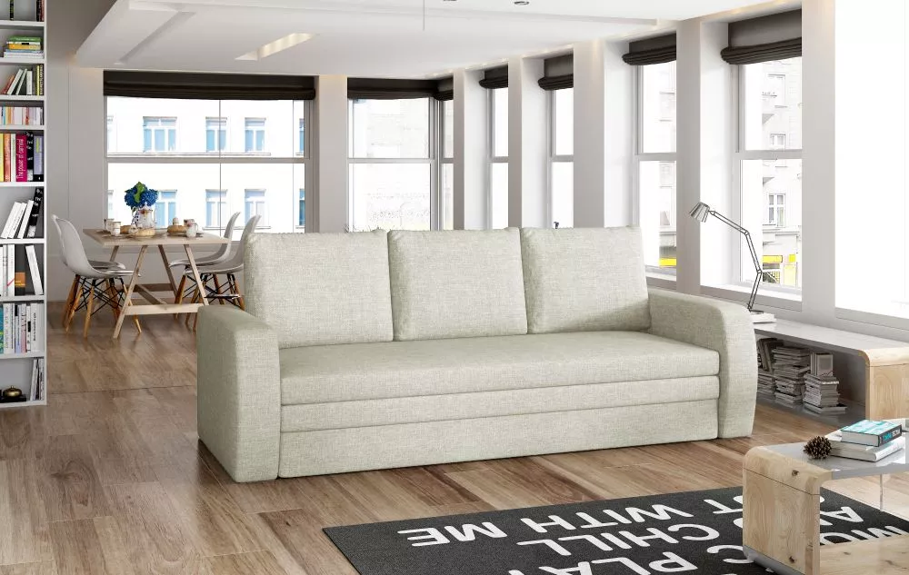 Dīvāns Inversa standard · Krēma · 80 × 215 × 83 cm