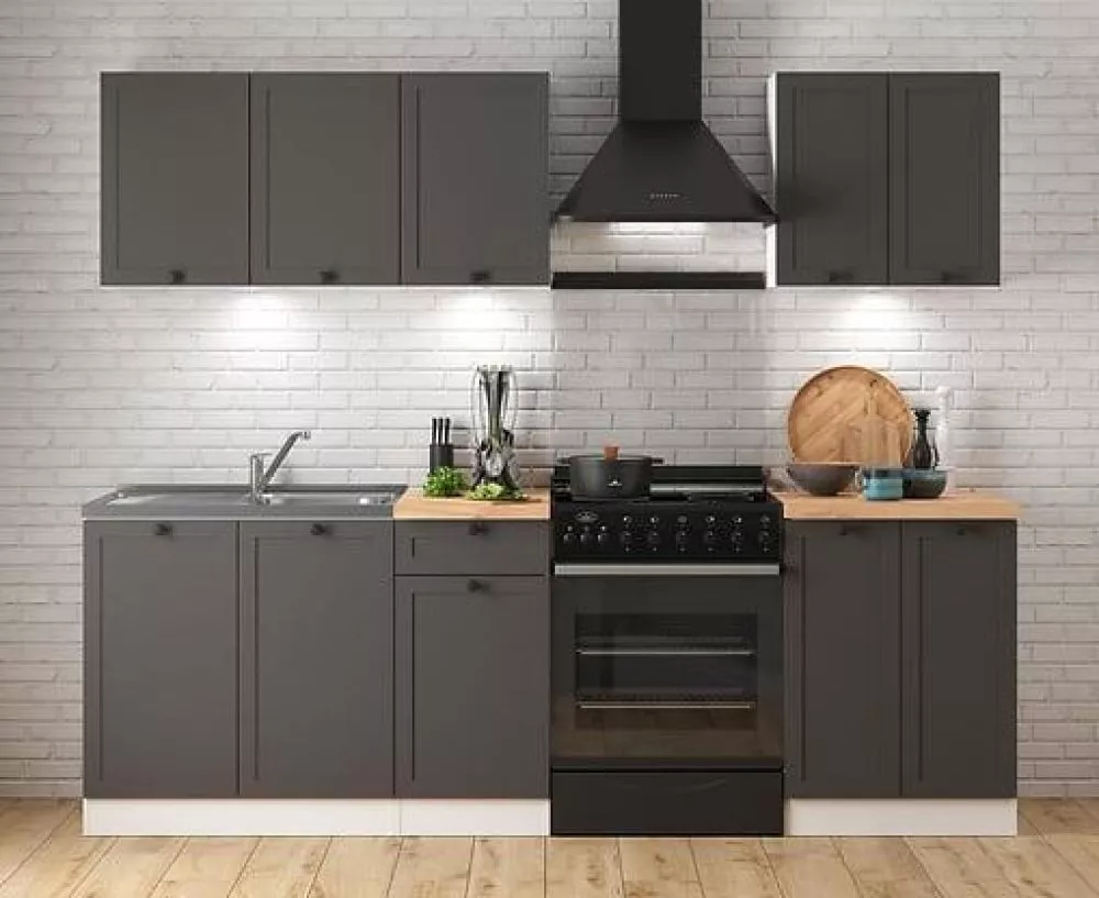 Virtuves komplekts Junona Line A 180 Materiāls : MDF + LKSP plātne,