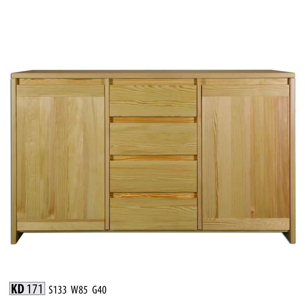 Kumode KD 171 · Priede · 133 × 40 × 85 cm