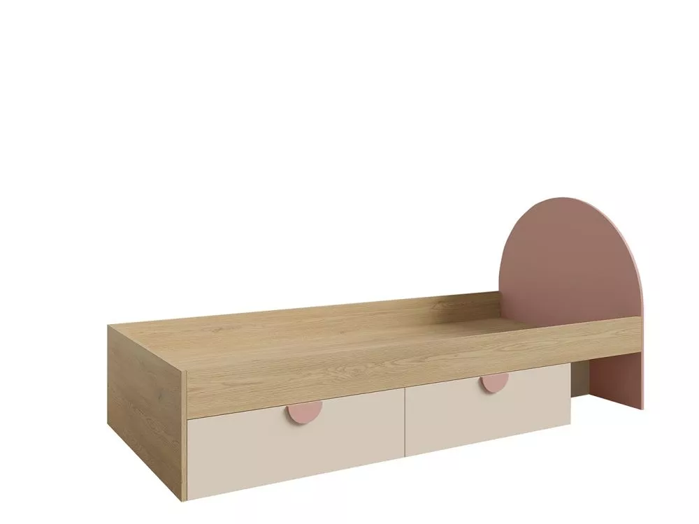 Bērnu gulta Lexi 13 Stūra novietojums: Pa labi, Guļamvietas platums: 90 cm, Guļamvietas garums: 200 cm, · 94 × 204 × 91 