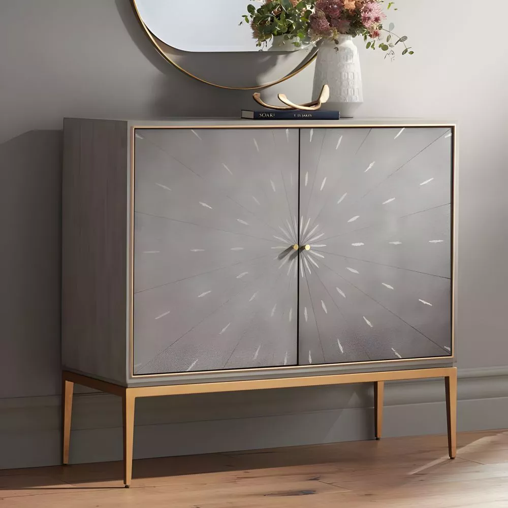 Kumode Stilig ST012 · Pelēks · 100 × 40 × 90 cm