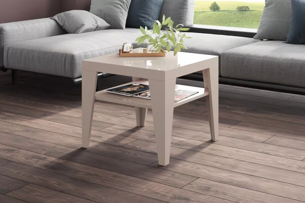 Žurnālgalds Deco 60 · Kapučino · 58 × 58 × 50 cm
