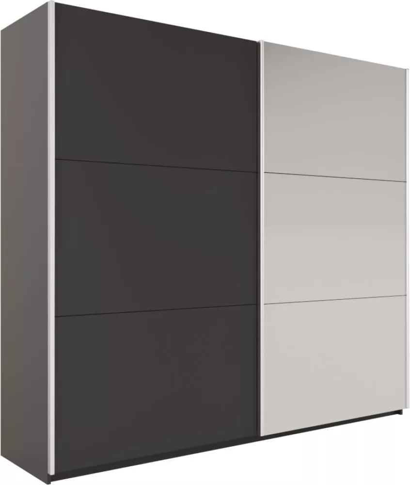 Skapis Vigo Classic · Melns · 225 × 65 × 215 cm
