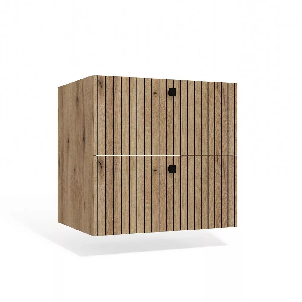 Vannas istabas skapītis Tigo 2S · Ozols evoke · 60 × 57 × 45.5 cm