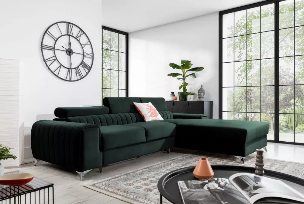 Dīvāns Grayson Relax Standard · Zaļš · 205 × 275 × 98 cm