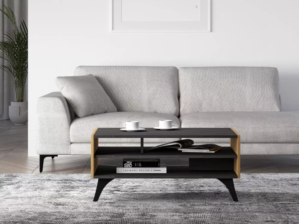 Žurnālgalds Toscania 07 Korpusa krāsa: ozols, · 90 × 60 × 40 cm