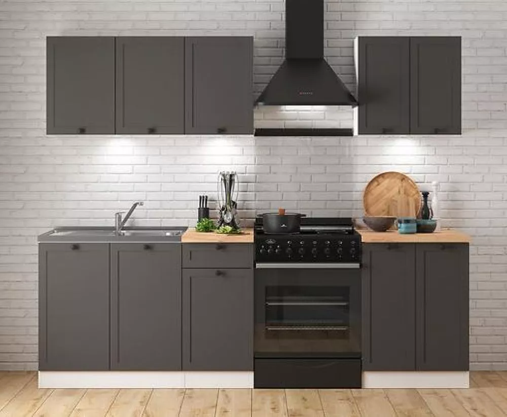 Virtuves komplekts Junona Line A 180 Premium Materiāls : MDF + LKSP plātne,