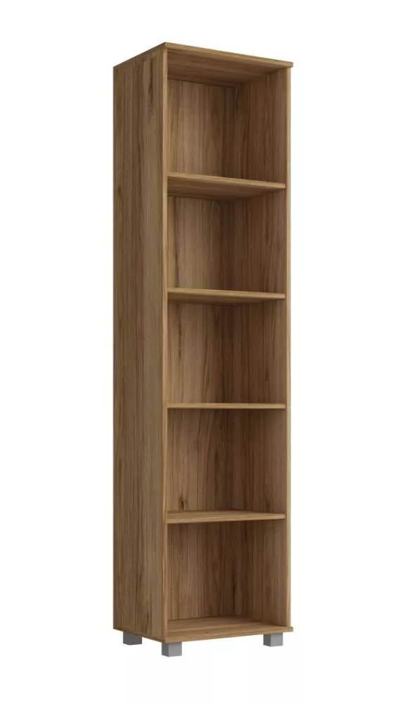 Grāmatu skapis Maximus M12 · Ozols · 50 × 40 × 203 cm