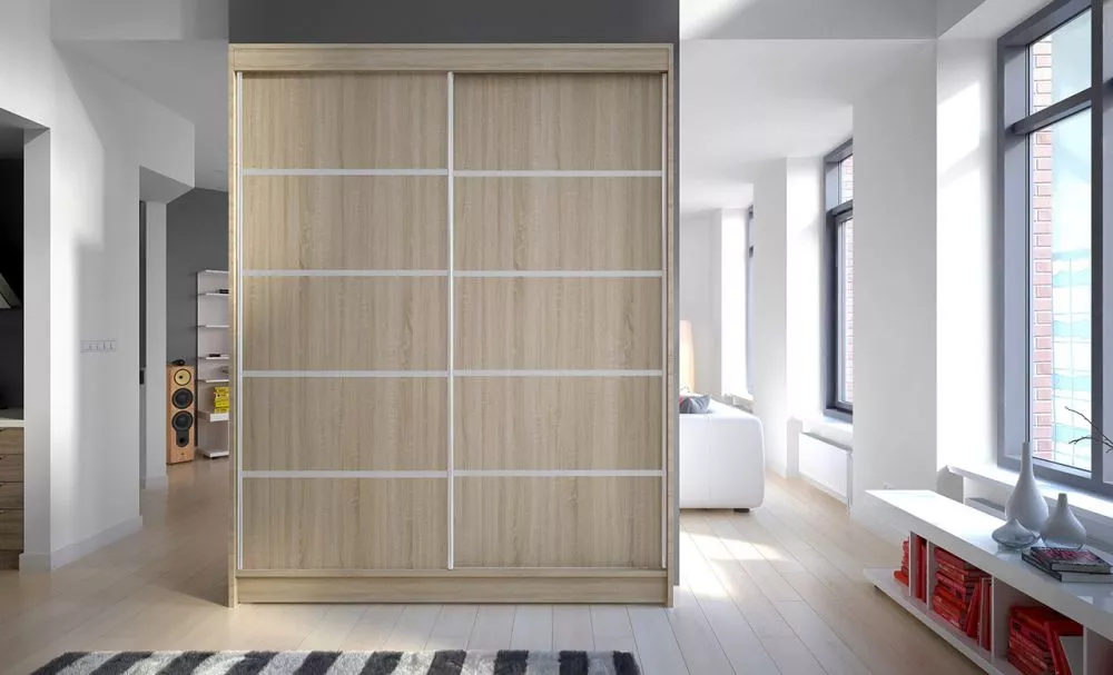 Skapis Luft · Sonoma · 150 × 58 × 200 cm