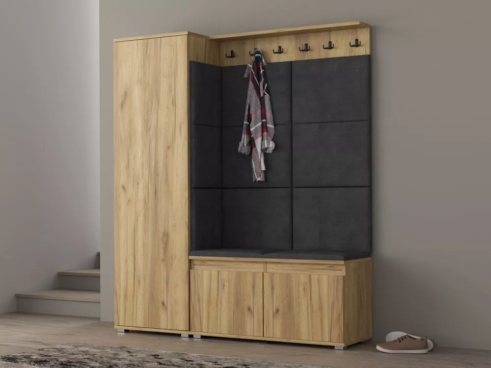 Koridora iekārta Nevada 154 Set · 154 × 37 × 177 cm