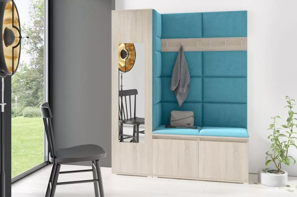 Apavu plaukts Emi 14 Trinity Korpusa krāsa: sonoma, · 145 × 185 × 40 cm