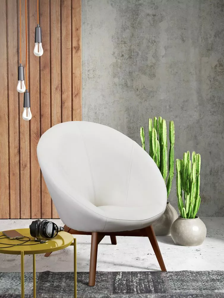 Krēsls Patio standard · Balts · 89 × 80 × 89 cm