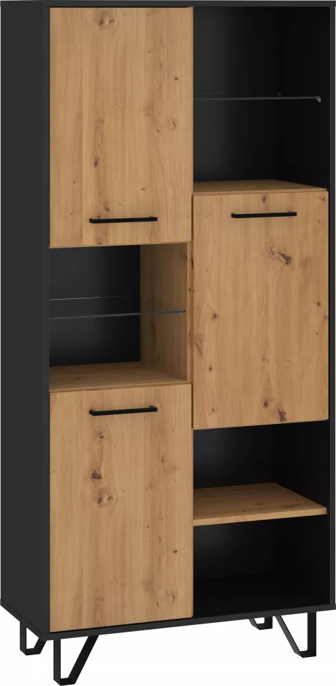 Sekcija Boss BOS-11 Korpusa krāsa: melns, · 80 × 39 × 170 cm