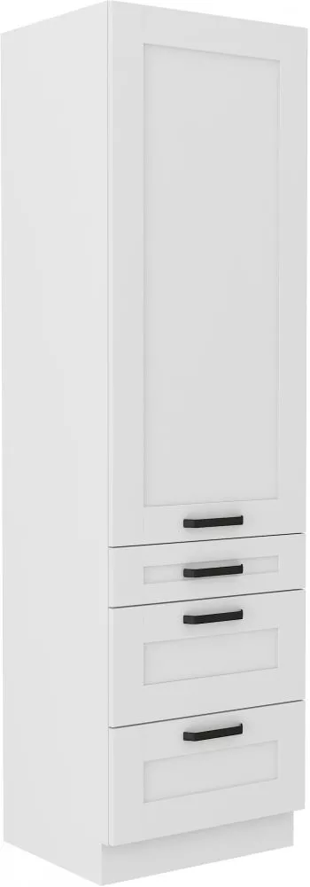 Virtuves skapis Luna 60 DKS-210 3S 1F