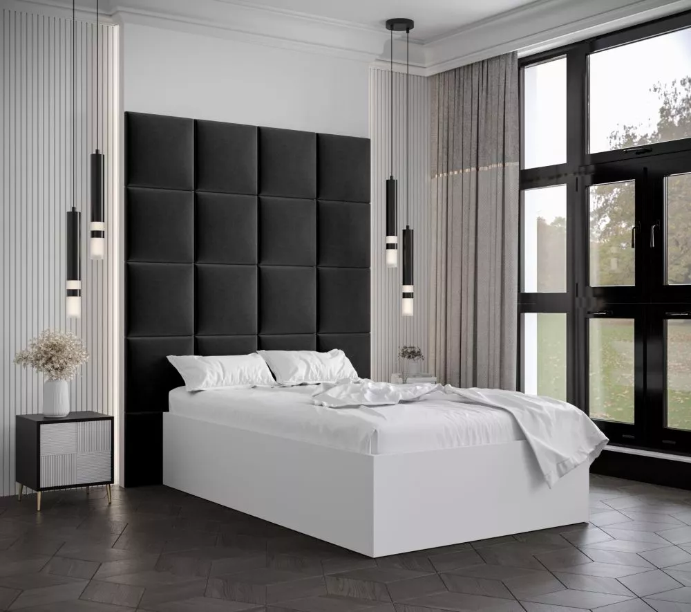 Gulta Bella 3 ar stelāžu Guļamvietas platums: 120 cm, Korpusa krāsa: balts, Guļamvietas garums: 200 cm, stelāžas tips: k