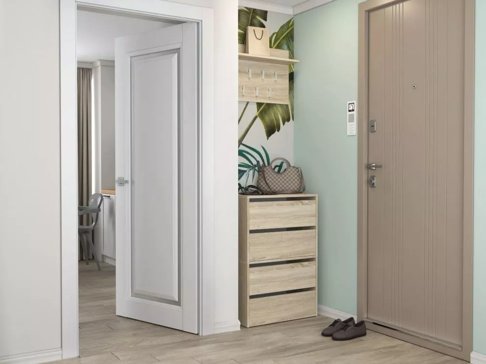 Apavu plaukts Modo 2 Korpusa krāsa: sonoma, · 60 × 88 × 36 cm