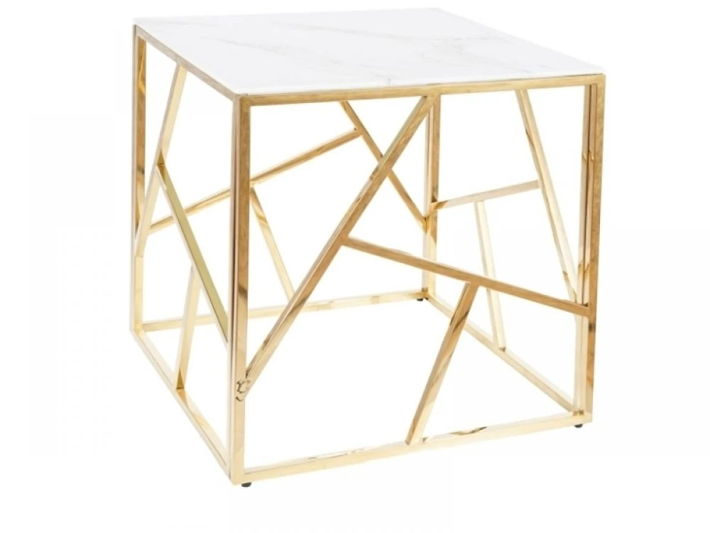 Žurnālgalds Escada B Korpusa krāsa: balts marmors, · 55 × 55 × 55 cm