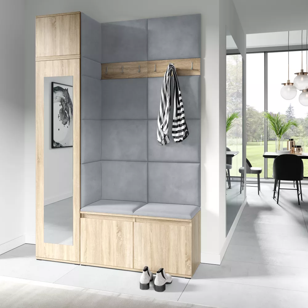 Apavu plaukts Emi 22 Trinity Korpusa krāsa: sonoma, · 145 × 225 × 40 cm