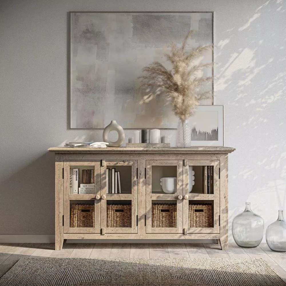 Kumode Avola AV1620-54 · Gaiši brūns · 137 × 38 × 81.5 cm