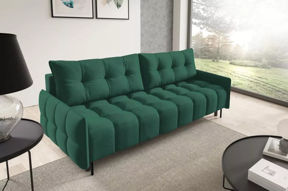 Dīvāns Monza Sofa standard · Zaļš · 103 × 215 × 92 cm