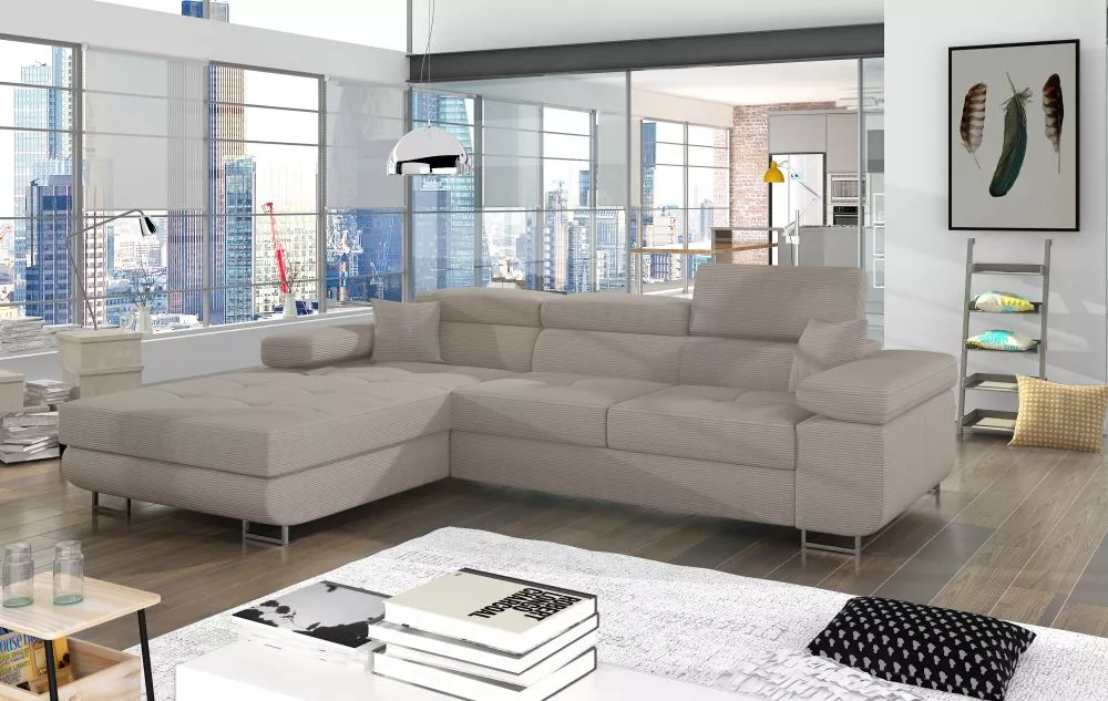 Dīvāns Armando Premium Standard · Kapučino · 205 × 280 × 90 cm