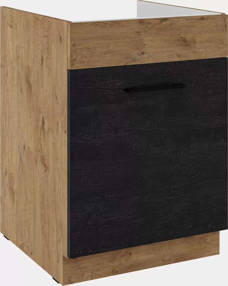 Virtuves skapis Vigo Dark 60 ZL 1S BB