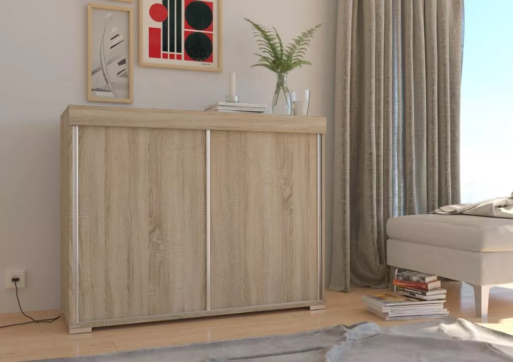 Kumode Eden K2D · Sonoma · 120 × 45 × 94 cm