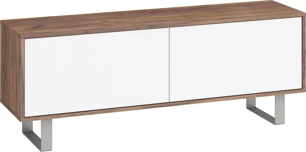 TV tumba King kin 01 · Tobaco ozols + balts spīdīgs · 140 × 36 × 53 cm