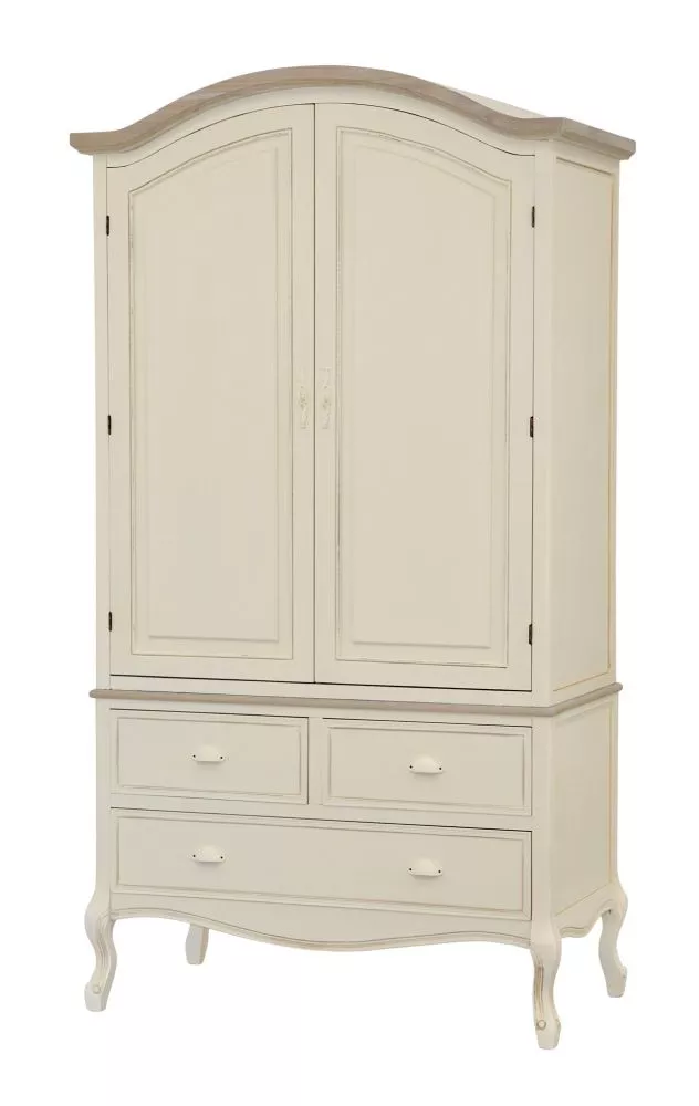 Skapis Rimini RI044 · Krēma · 110 × 59 × 203 cm