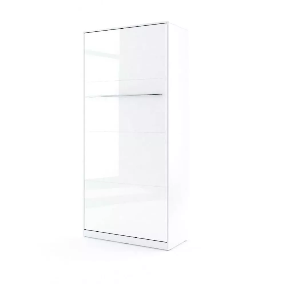 Gulta Premium Concept PRO LED ar stelāžu Guļamvietas platums: 90 cm, Guļamvietas garums: 200 cm, stelāžas tips: koka, · 