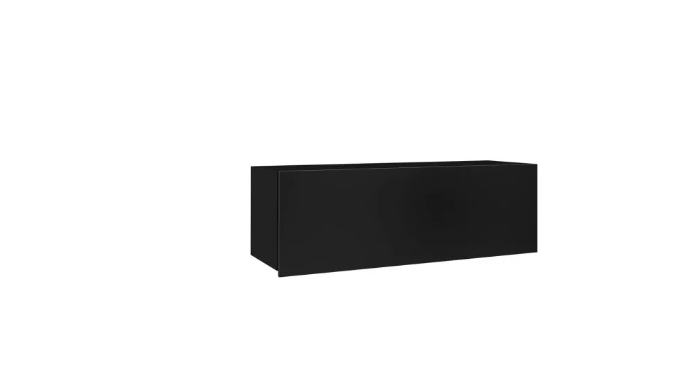 Plaukts Calabrini C PW · Melns · 105 × 35 × 32 cm
