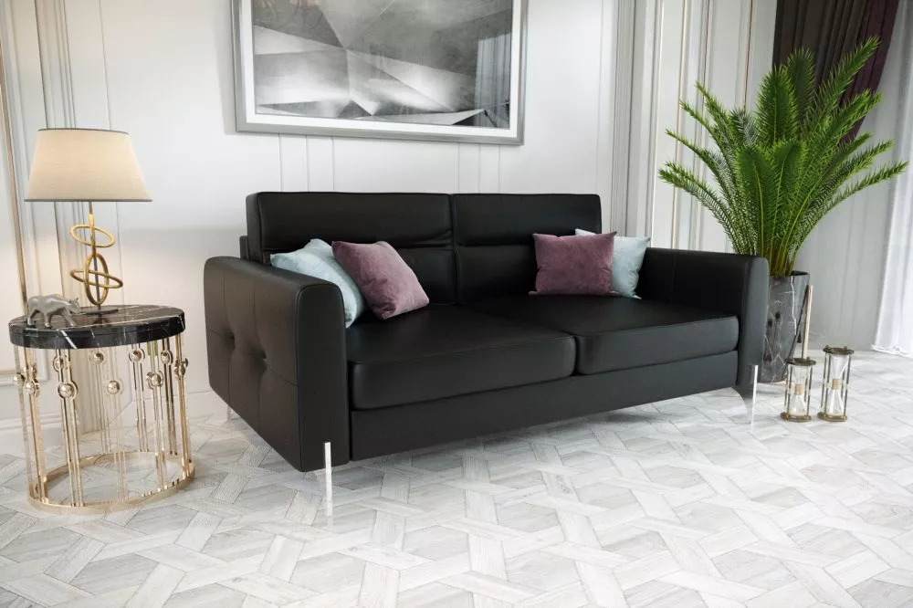 Dīvāns Arte 5 Sofa Standard · Melns · 90 × 167 × 95 cm