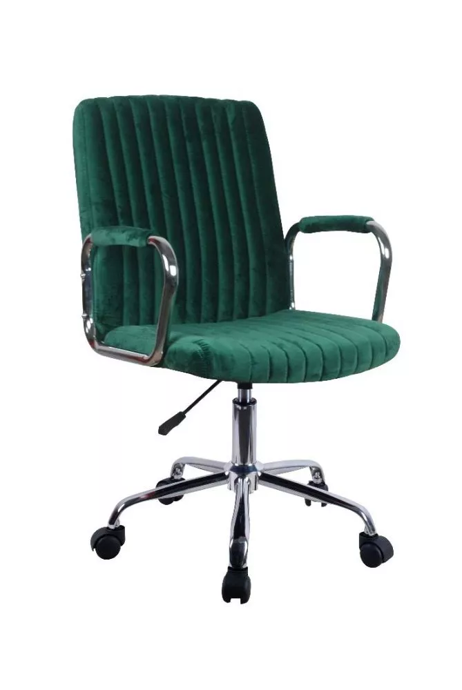 Datorkrēsls FD-24 Sēdvietas platums: 45 cm, · Zaļš · 51 × 61 × 92 cm