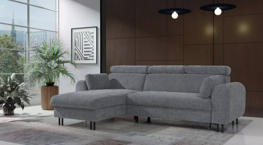 Dīvāns Porto Relax Standard · Pelēks · 171 × 252 × 85 cm