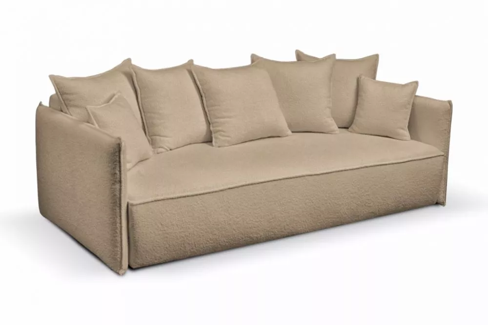 Dīvāns Buklala Premium Standard · Gaiši brūns · 105 × 225 × 85 cm