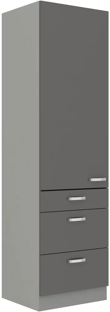 Virtuves skapis Grey 60 DKS-210 3S 1F · Pelēks