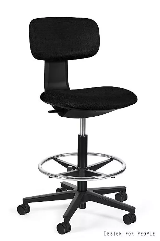 Datorkrēsls Robin Plus Comfort Korpusa krāsa: melns, Elementu krāsa: melns, Sēdvietas platums: 42.5 cm, · 45.5 × 63 × 93
