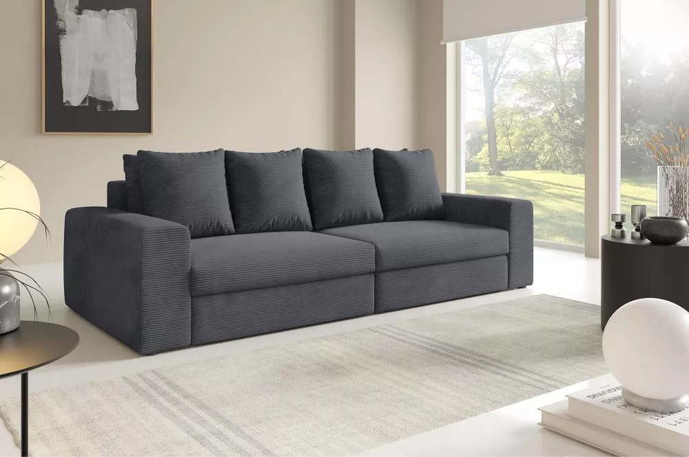 Dīvāns Siena Sofa Standard · Pelēks · 120 × 272 × 76 cm