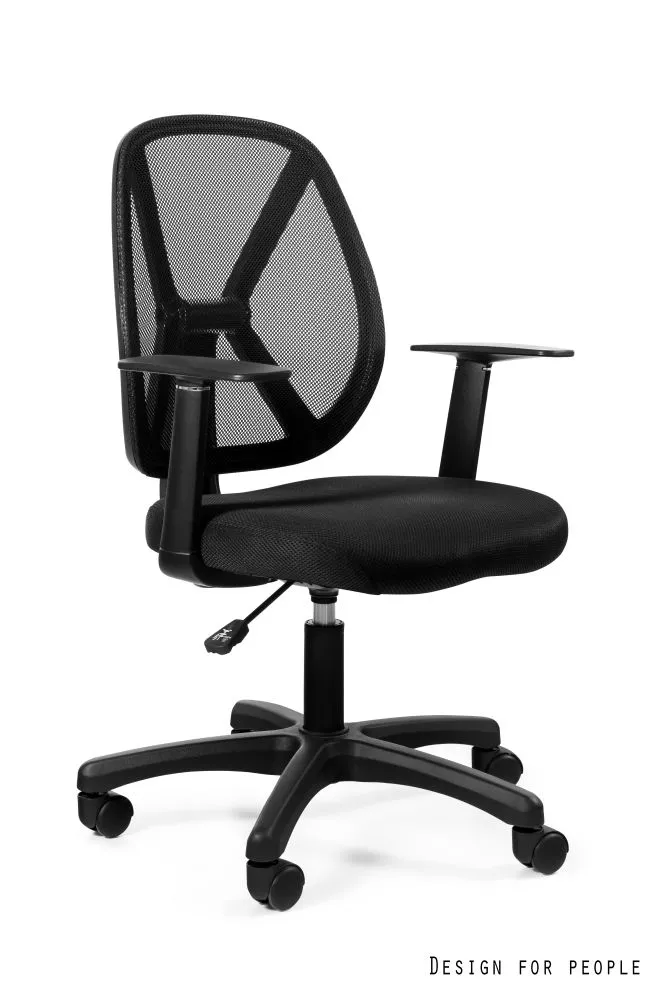 Datorkrēsls Homy · Melns · 60 × 60 × 88 cm