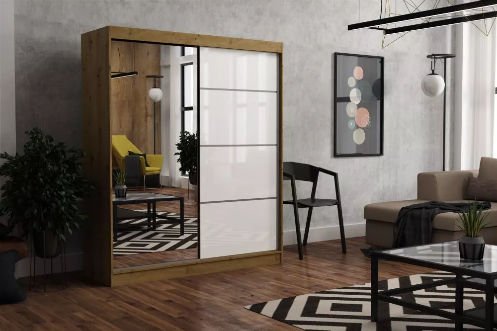 Skapis Suzan · 180 × 60 × 215 cm