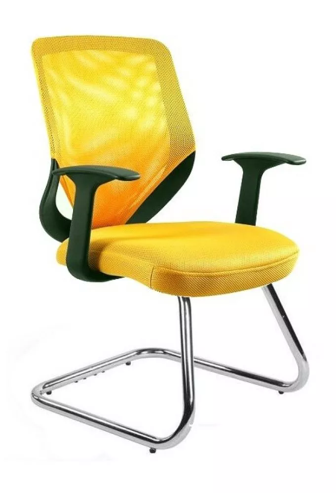 Krēsls Mobi Skid · Dzeltens · 92 × 62 × 50 cm