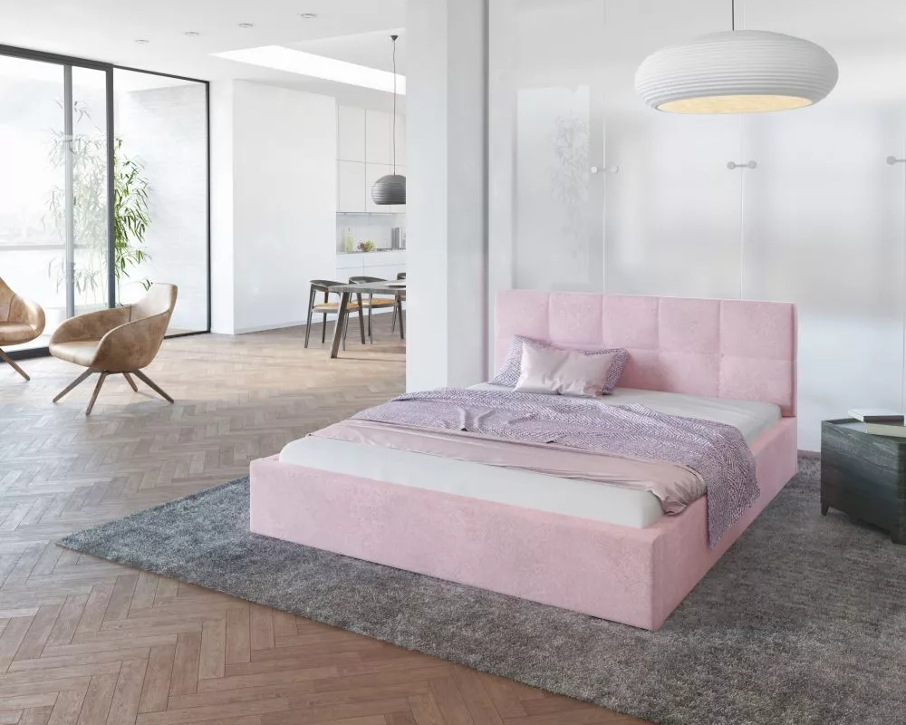 Gulta Rino Premium Standard ar stelāžu Guļamvietas platums: 140 cm, Guļamvietas garums: 200 cm, stelāžas tips: metāla, ·