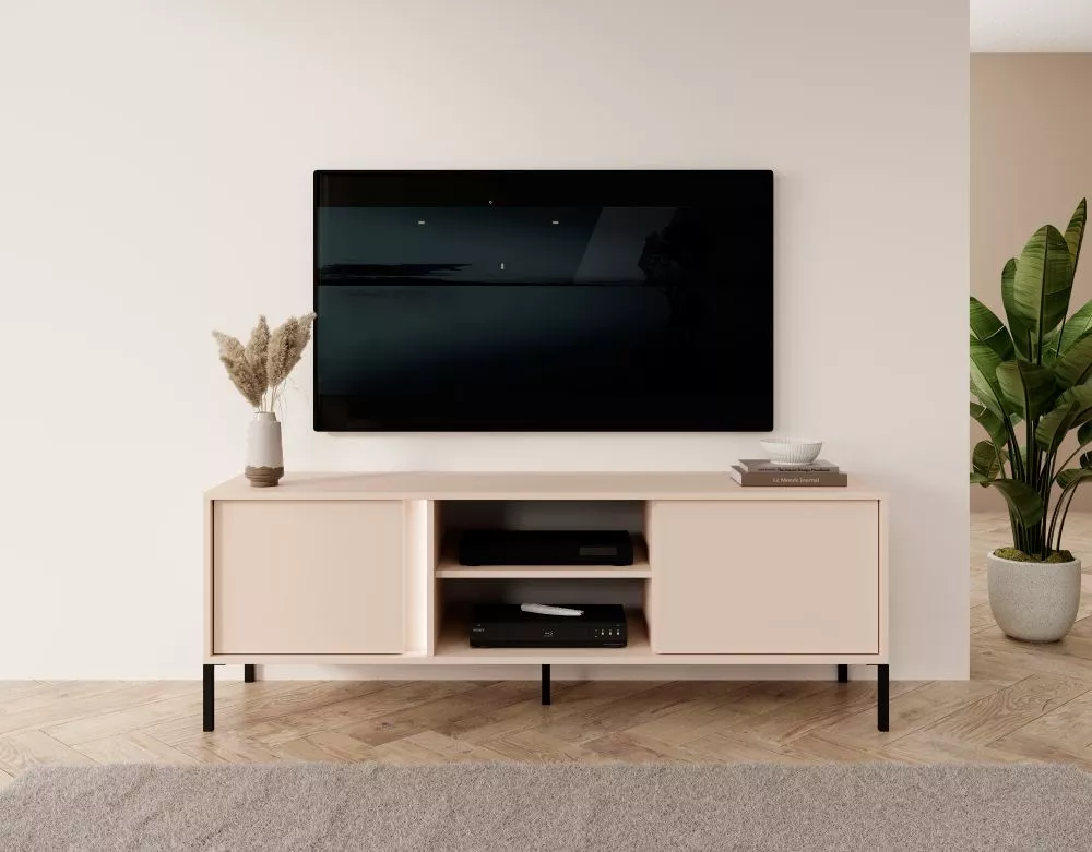 TV tumba Dast G ar LED · Bēšs · 153.1 × 39.5 × 53.4 cm