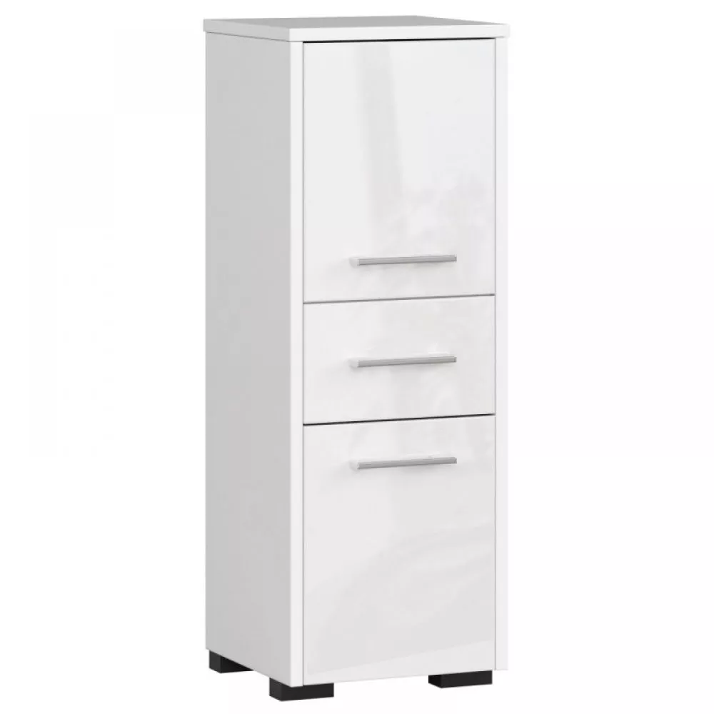 Vannas istabas skapītis Fin 2D1S Gloss · 30 × 85 × 30 cm