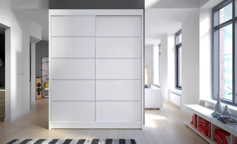 Skapis Luft · Balts · 150 × 58 × 200 cm